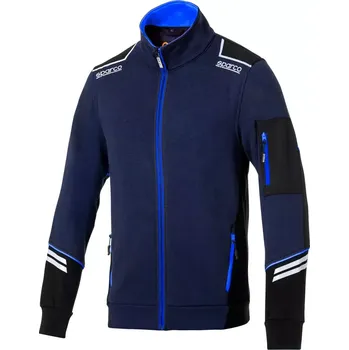 Pánská větrovka Sparco Bunda Full Zip TECH Modrá S
