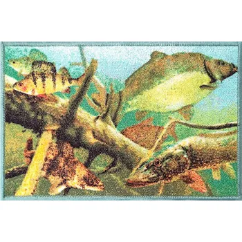 DELPHIN Rohož 3D AQUA 60x40cm