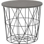 Konferenční stolek Mariffa II, šedá / černá