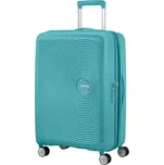 Cestovní kufr na čtyřech kolečkách. American Tourister SOUNDBOX SPINNER 67 EXP Turquoise Tonic (A066) 4289var15924