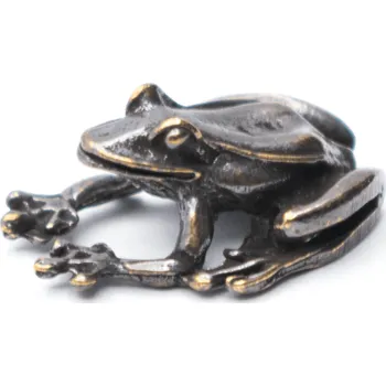 Milujeme Kameny Žabička pro štěstí - soška mini 207636