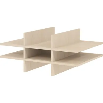 Šatní skříň Nika (lístkovnice) pro skříň Impress 80,4 x 60 cm, javor