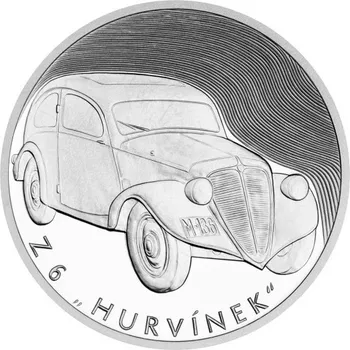 2024 - Stříbrná mince Motorové vozidlo Z 6 Hurvínek - Na kolech