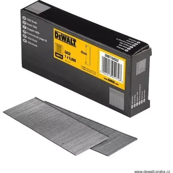 Hřebík DNBT1845GZ DeWALT Hřebíky zinkované 1,25 x 45 mm pro DCN680, 5000 ks