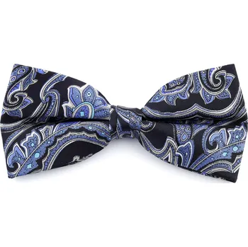 Motýlek Modrý barokní hedvábný vázaný motýlek - Tailor Toki