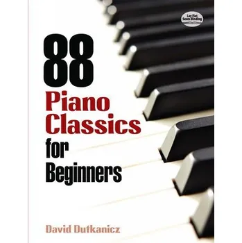 Cizojazyčná kniha 88 Piano Classics for Beginners - Dutkanicz, David