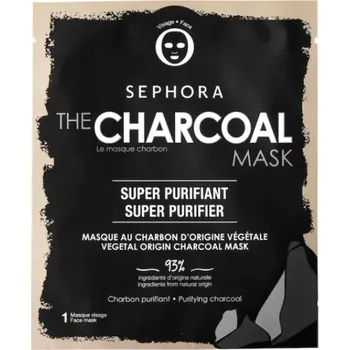 Pleťová maska SEPHORA COLLECTION The Charcoal Mask Maska na obličej s aktivním uhlím 1 ks