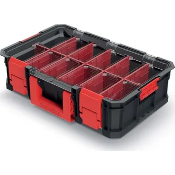 Přepravní box C, 51,7 × 33,1 × 13,4 cm, přepážky, černá