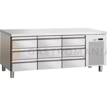 Chladící stůl, 9 šuplíků, 1792x700x850 mm | BARTSCHER, S9-100