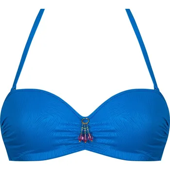Souprava dámského spodního prádla Plavková podprsenka ANTIGEL (EBB7126-06), Velikost 80D, Barva modrá