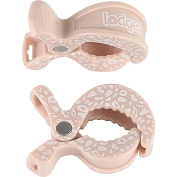 Kočárek Lodger Swaddle Clip print 2balení Blush-Dot