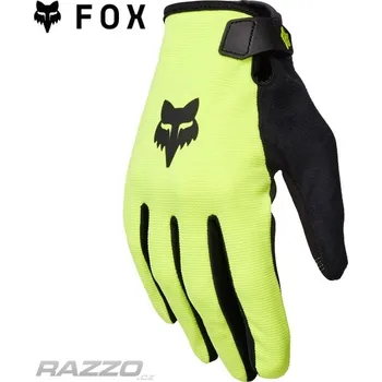 Cyklistické rukavice MTB rukavice FOX Ranger Glove Flo Yellow 2024 8 - S