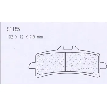 Brzdová destička CL BRAKES Street Sintered Metal Brzdové destičky - 1185A3+ DUCATI 1198 S/R 2009-2011
