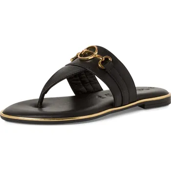 Dámské žabky DÁMSKÉ ŽABKY TAMARIS 1-27106-42 001 ČERNÁ Barva: Černá, Velikost: 37