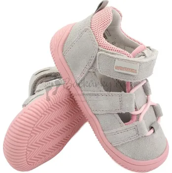 Chlapecké sandály Dětská barefoot letní obuv Protetika KENDY grey - vel. 28
