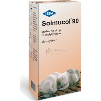 Lék na kašel, rýmu a nachlazení Solmucol 90 ml plv sir (liek.PE) 1x90 ml