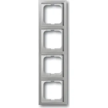 vypínač ABB Future Linear čtyřrámeček ušlechtilá ocel 1754-0-4320 (1724-866K) 2CKA001754A4320