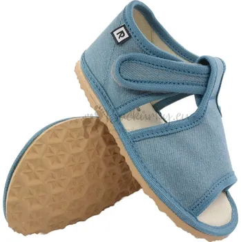 Chlapecké bačkory Dětské inovativní pantofle RAK 100014-4 Riflové - vel. 20