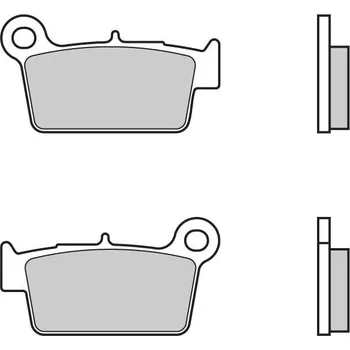 Brzdová destička Brzdové destičky BREMBO Off-Road Sintered Metal - 07YA41SX BETA RR 400 2005-2014