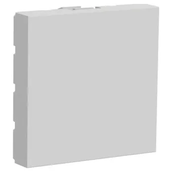 vypínač Schneider Electric Nová Unica záslepka 2moduly aluminium NU986630