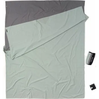 Spacák Cocoon spacáková přikrývka pro dva elephant grey/cactus blue