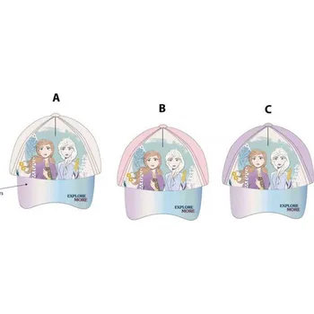 Kšiltovka Disney Dětská kšiltovka Frozen Barva: Růžová, Velikost: 54