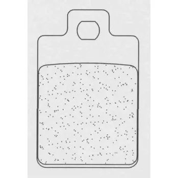 Brzdová destička CL BRAKES Brzdové destičky ze slinutého kovu pro skútry - 3045SC PIAGGIO/VESPA TPH 80 Typhoon 1996-1996