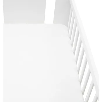 Prostěradlo Jersey prostěradlo do postýlky New Baby 120x60 bílé