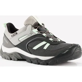 Dívčí obuv QUECHUA Dětské turistické nepromokavé boty se šněrováním Crossrock vel. 35-38 36