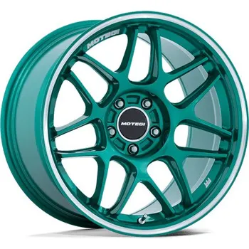 Alu kolo Motegi MR158 TSUBAKI disk 18x9.5 5X114.3 72.56 ET40, Hokkaido green