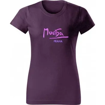 Dámské tričko Jordi Nogués dámské triko Signature Mucha purple S