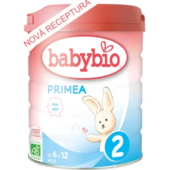 Kojenecká výživa BabyBio Kojenecké mléko Primea 2 800 g - AKCE