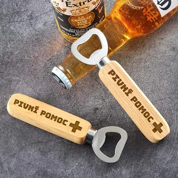 Otvírák Dřevia Dřevěný otvírák na pivo - Pivní pomoc