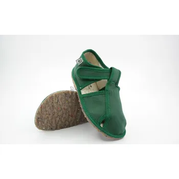 Chlapecké bačkory Dětské inovativní pantofle RAK 100015-4 - Zelená (Tmavě zelená) - vel. 17
