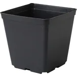 Hranatý plastový černý kontejner pevné…