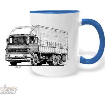 Hrnek - Liaz 122 Barva: Modrá