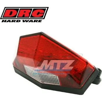 Zadní světlo Edge2 12V - červené (osvětlení SPZ bílé barvy) - DRC MOTOLED EDGE-2 TAIL LIGHT - DRC D45-29-347 DF4529347