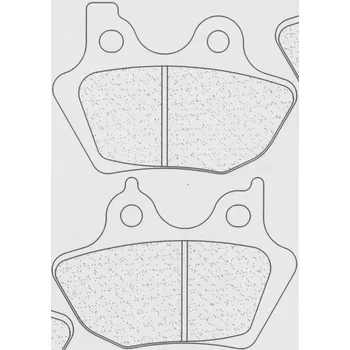 Brzdová destička Brzdové destičky CL BRAKES Street Sintered Metal - 2958A3+ HARLEY DAVIDSON FLHR Road King 1584 2007-2007