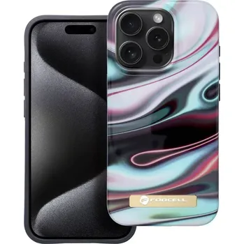 Pouzdro na mobilní telefon Prémiové pouzdro FORCELL F-PROTECT Mirage 4D s MagSafe na mobil Apple iPhone 15 Pro - Glow (FORCELL F-PROTECT Mirage kompatibilní s MagSafe, 4D potisk pro Apple IPHONE 15 PRO - Glow)