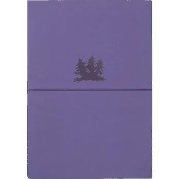 Zápisník Reformát zápisník A5 recyklovaný fialový, 60 čistých listů