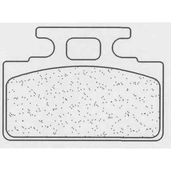 Brzdová destička CL BRAKES Maxi Scooter Brzdové destičky ze slinutého kovu - 3009MSC SYM Mio 100 2006-2016