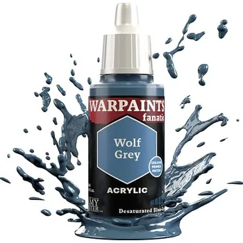 Modelářská barva Army Painter: Warpaints Fanatic - Wolf Grey 18ml