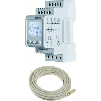 Relé Multifunkční digitální termostat na DIN lištu EBECO EB-Therm 800