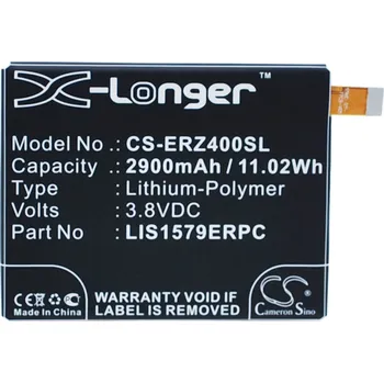 Baterie pro mobilní telefon Baterie Cameron Sino CS-ERZ400SL pro Sony Ericsson SOV31 - neoriginální