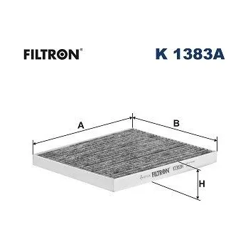 Ventilátor topení a klimatizace Filtr, vzduch v interiéru FILTRON K 1383A