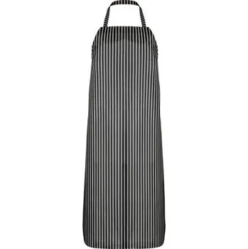 Kuchyňská zástěra Řeznická zástěra AproTex® UL černá - 120 × 70 cm