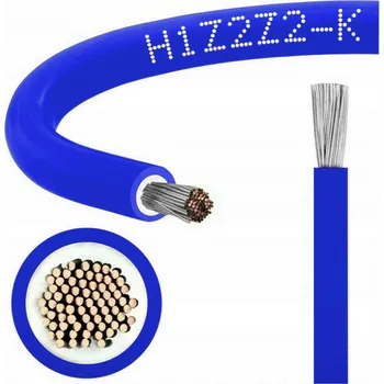 elektrický kabel ALLKABEL Solar kabel 6 H1Z2Z2-K modrý 00488006