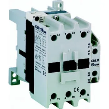 Stykač Stykač 80A 3P Elektropřístroj C80.11 220-230V/50HZ 1NO+1NC