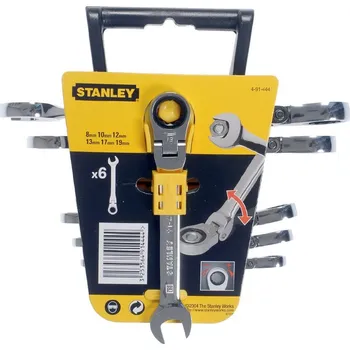 Klíč Sada očkoplochých klíčů ráčnových s kloubem STANLEY 4-91-444