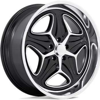 Příslušenství ke karavanu Foose F171 MERLOT disk 22x10.5 5X120.65 72.56 ET6, Lesklá černá